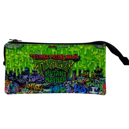 Imagen de Portatodo Mutant Mayhem Tortugas Ninja Triple parte de nuestra colección en Espadas y más, sitio oficial.