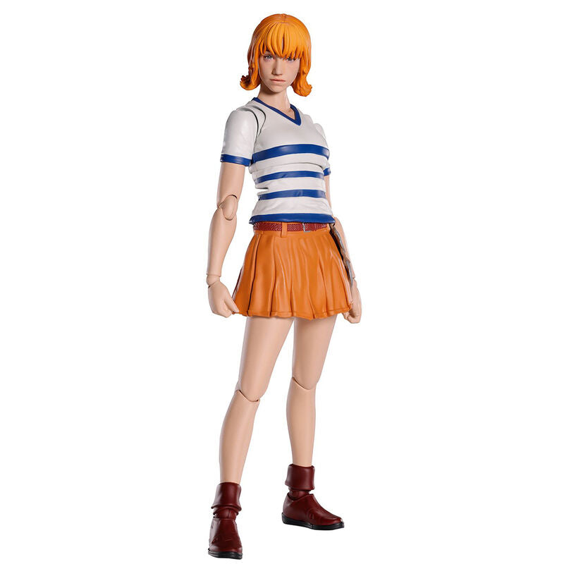 Imagen 1 - Figura S.h Figuarts Nami One Piece 15Cm