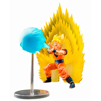 Imagen 1 de Figura S.H Figuarts Super Saiyan Son Goku Teleport Kamehameha Dragon Ball 15Cm