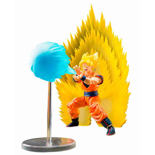 Imagen de Figura S.h Figuarts Super Saiyan Son Goku Teleport Kamehameha Dragon Ball 15Cm parte de nuestra colección en Espadas y más, sitio oficial.