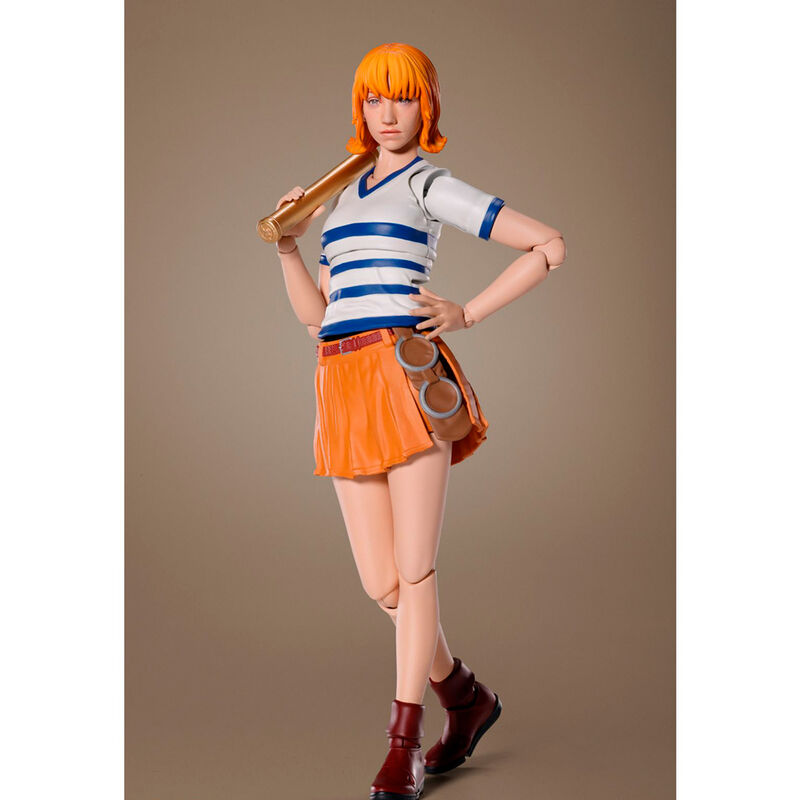 Imagen 2 - Figura S.h Figuarts Nami One Piece 15Cm