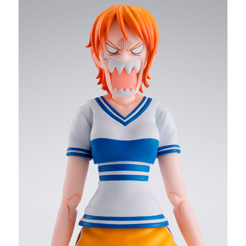 Imagen 5 - Figura S.h Figuarts Nami One Piece 15Cm