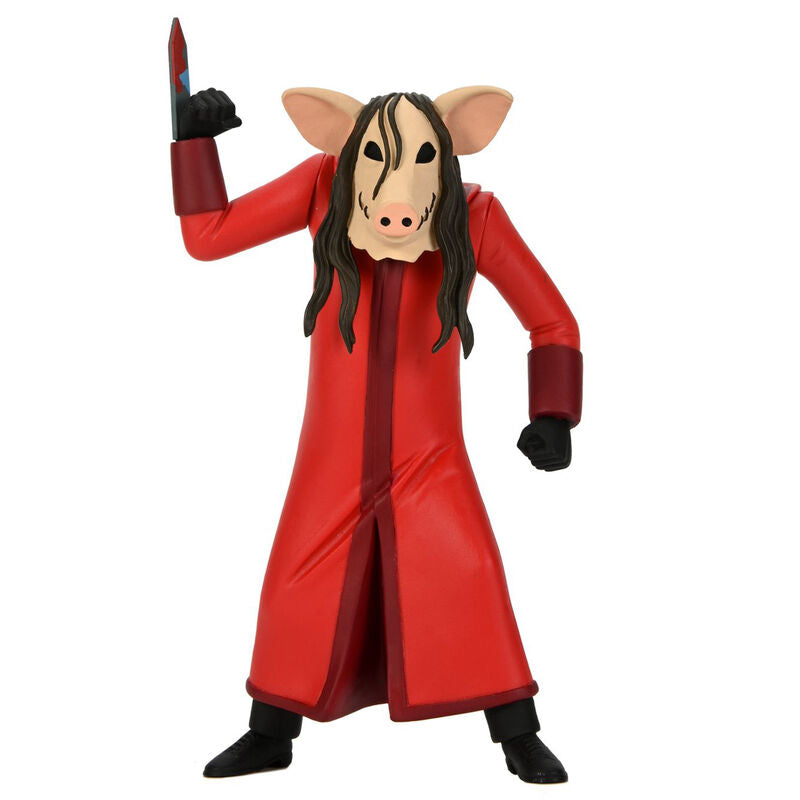 Imagen 5 - Figura Jigsaw Killer Red Robe Saw Toony Terrors 15Cm