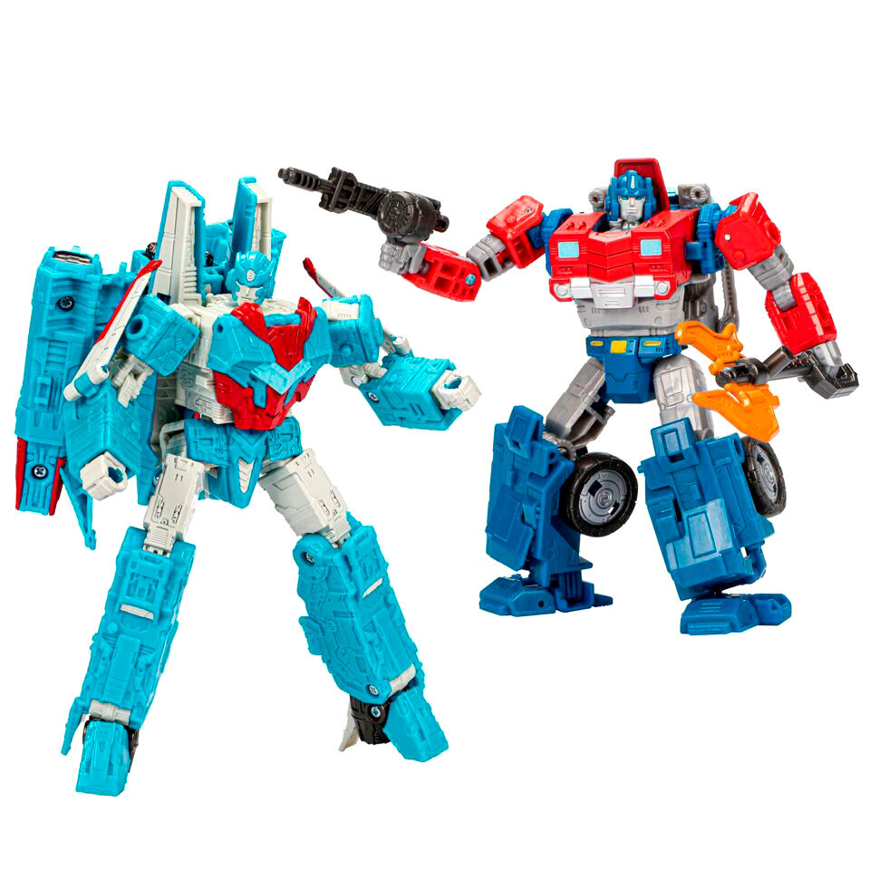 Imagen 2 de Set 2 Figuras Data Cleark & Senator Humble Origins Legacy Evolution Rise Of Tyranny Transformers 17,5Cm