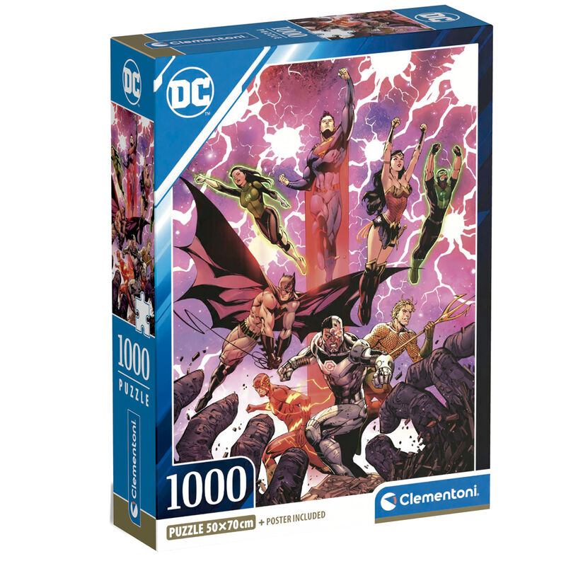 Imagen 1 de Puzzle Dc Comics 1000Pzs 2