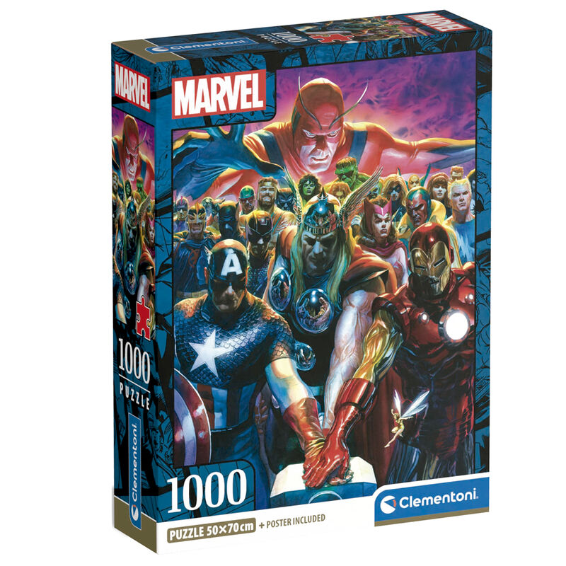 Imagen 1 de Puzzle Los Vengadores Avengers Marvel 1000Pzs