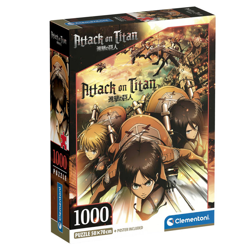 Imagen 1 - Puzzle Attack On Titan 1000Pzs