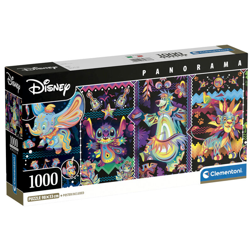Imagen 1 de Puzzle Panorama Disney 1000Pzs