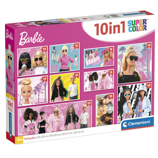 Imagen 1 de Puzzle Barbie 18-30-48-60Pzs
