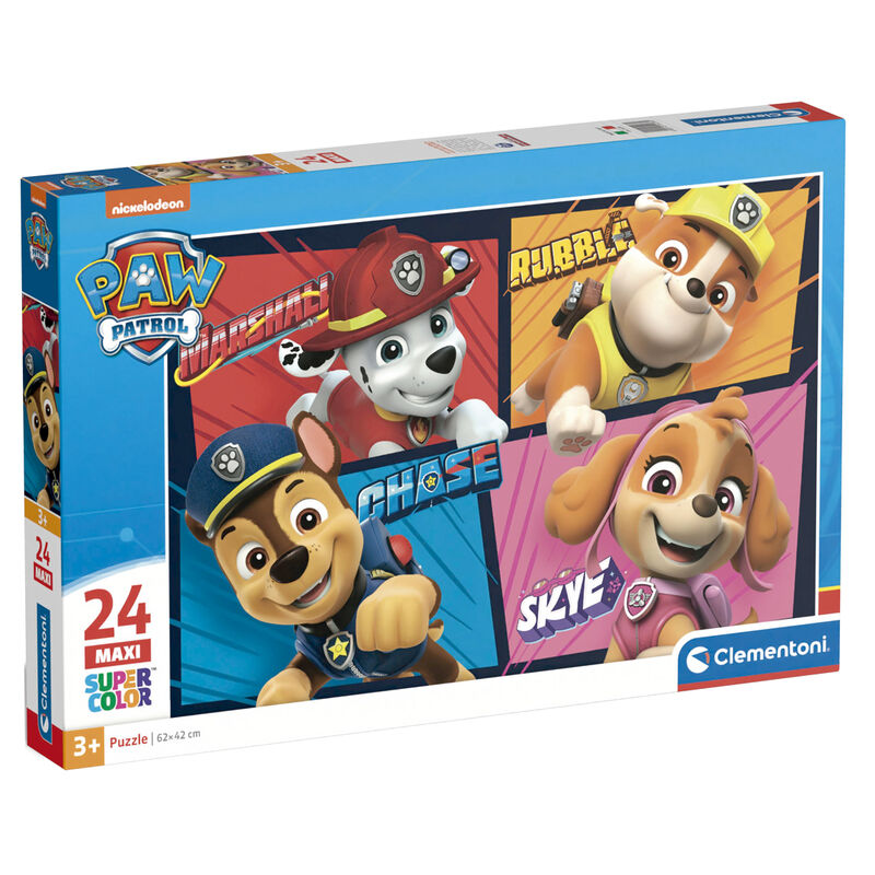 Imagen 1 - Puzzle Maxi Patrulla Canina Paw Patrol 24Pzs