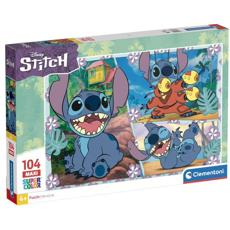 Imagen 1 de Puzzle Maxi Stitch Disney 104Pzs