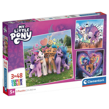 Imagen 1 de Puzzle My Little Pony 3X48pzs