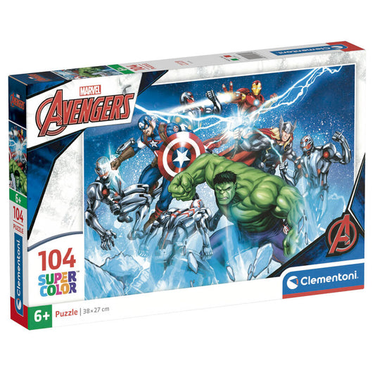 Imagen de Puzzle Los Vengadores Avengers Marvel 104Pzs parte de nuestra colección en Espadas y más, sitio oficial.