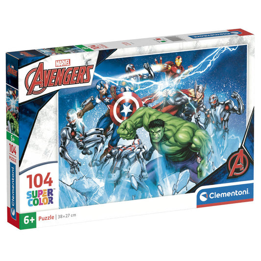 Imagen 1 de Puzzle Los Vengadores Avengers Marvel 104Pzs