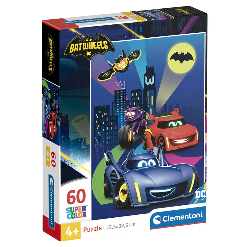 Imagen 1 de Puzzle Batwheels 60Pzs