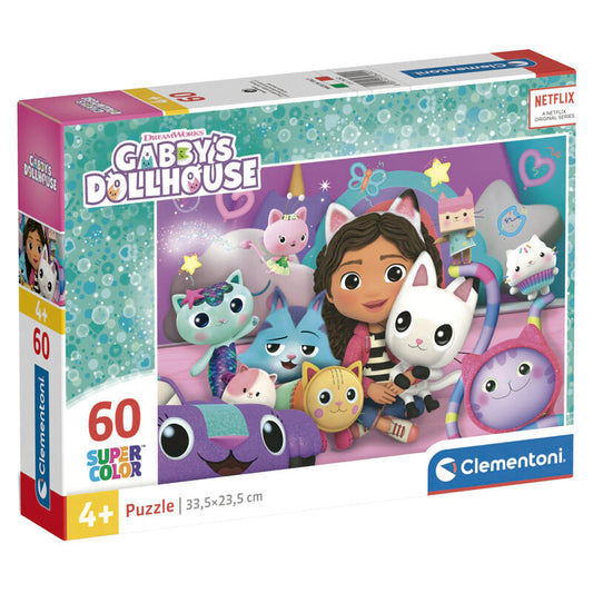 Imagen 1 de Puzzle La Casa De Muñecas De Gabby 60Pzs