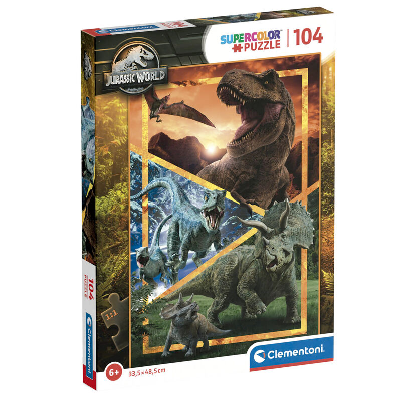 Imagen 1 - Puzzle Jurassic World 104Pzs