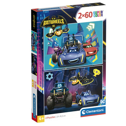 Imagen 1 de Puzzle Batwheels 2X60pzs