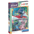 Imagen de Puzzle Stitch Disney 2X20pzs parte de nuestra colección en Espadas y más, sitio oficial.