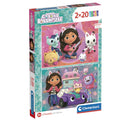 Imagen 1 - Puzzle La Casa De Muñecas De Gabby 2X20pzs