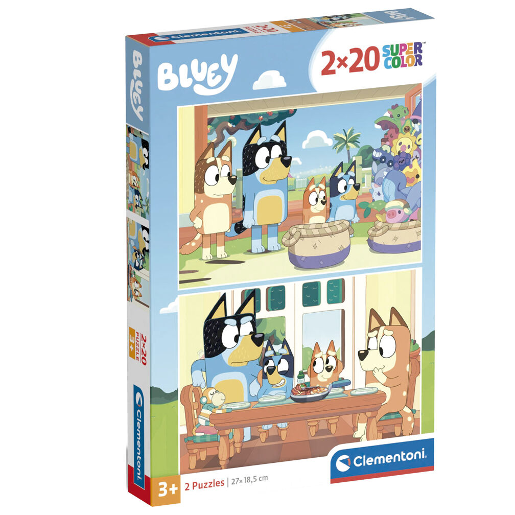 Imagen 1 de Puzzle Bluey 2X20pzs