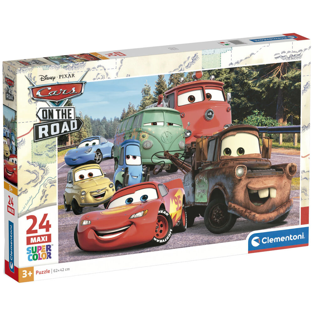 Imagen 1 de Puzzle Maxi Cars Disney 24Pzs