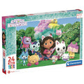 Imagen 1 - Puzzle Maxi La Casa De Muñecas De Gabby 24Pzs