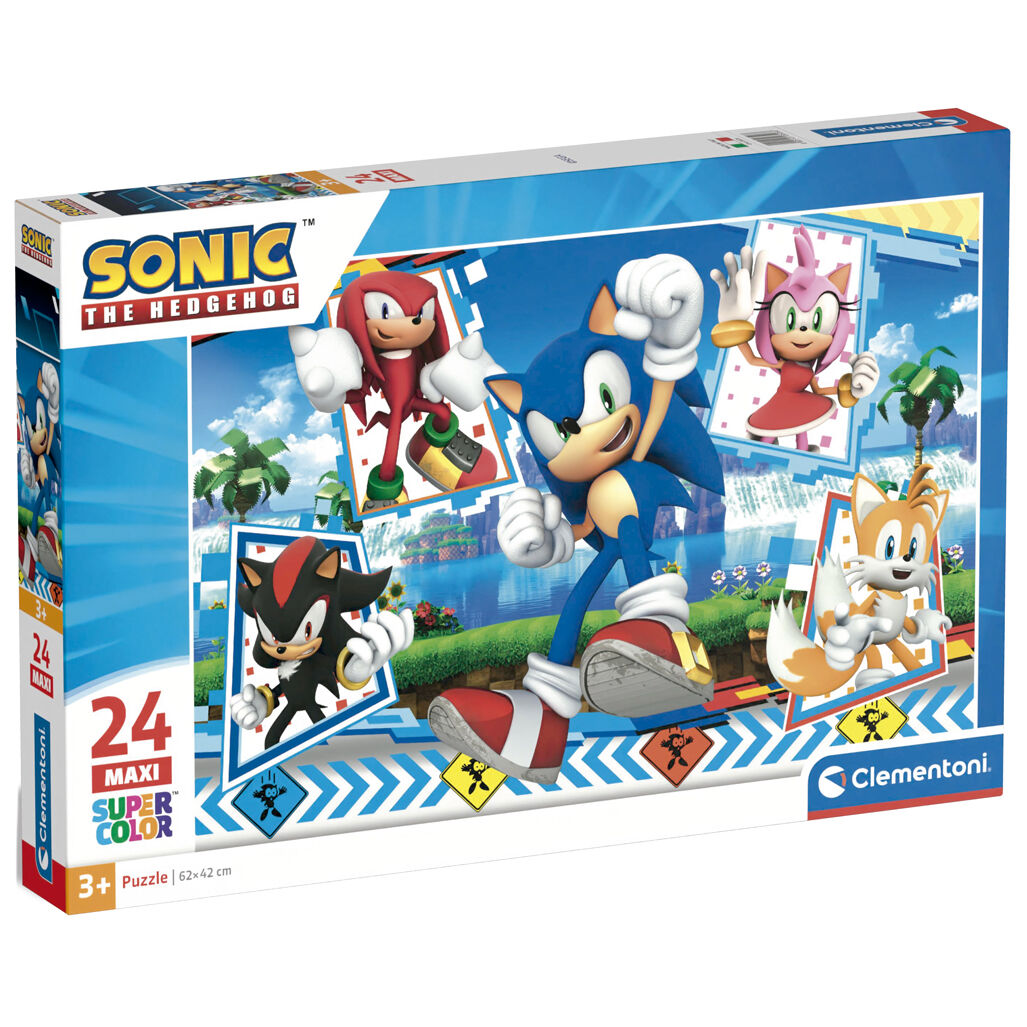Imagen 1 de Puzzle Maxi Sonic The Hedgehog 24Pzs