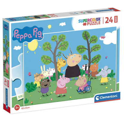 Imagen 2 de Puzzle Maxi Peppa Pig 24Pzs