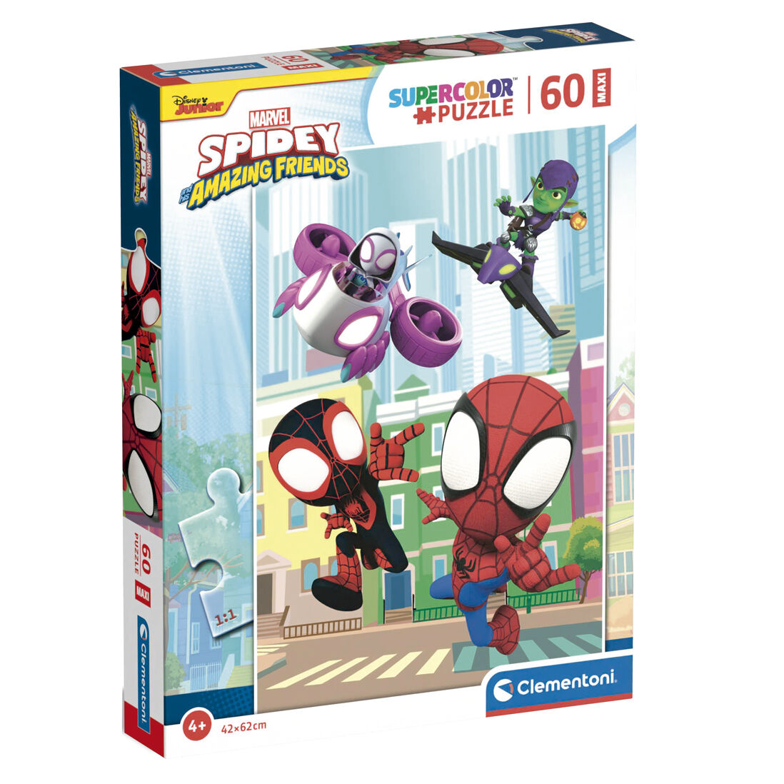 Imagen 1 de Puzzle Maxi Spidey And His Amazing Friends Marvel 60Pzs