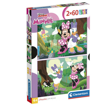 Imagen de Puzzle Minnie Disney 2X60pzs parte de nuestra colección en Espadas y más, sitio oficial.