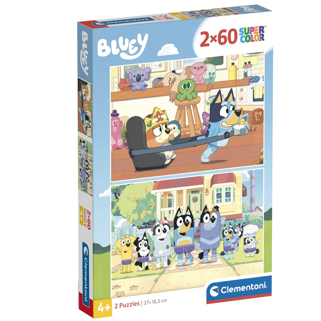 Imagen 1 de Puzzle Bluey 2X60pzs