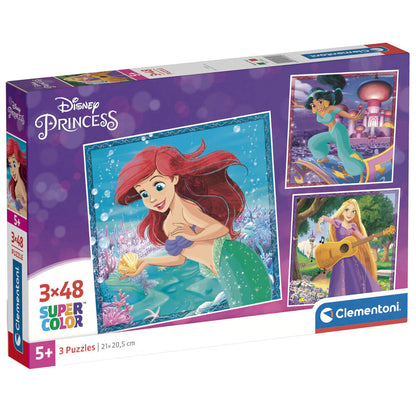 Imagen 1 de Puzzle Princesas Disney 3X48pzs