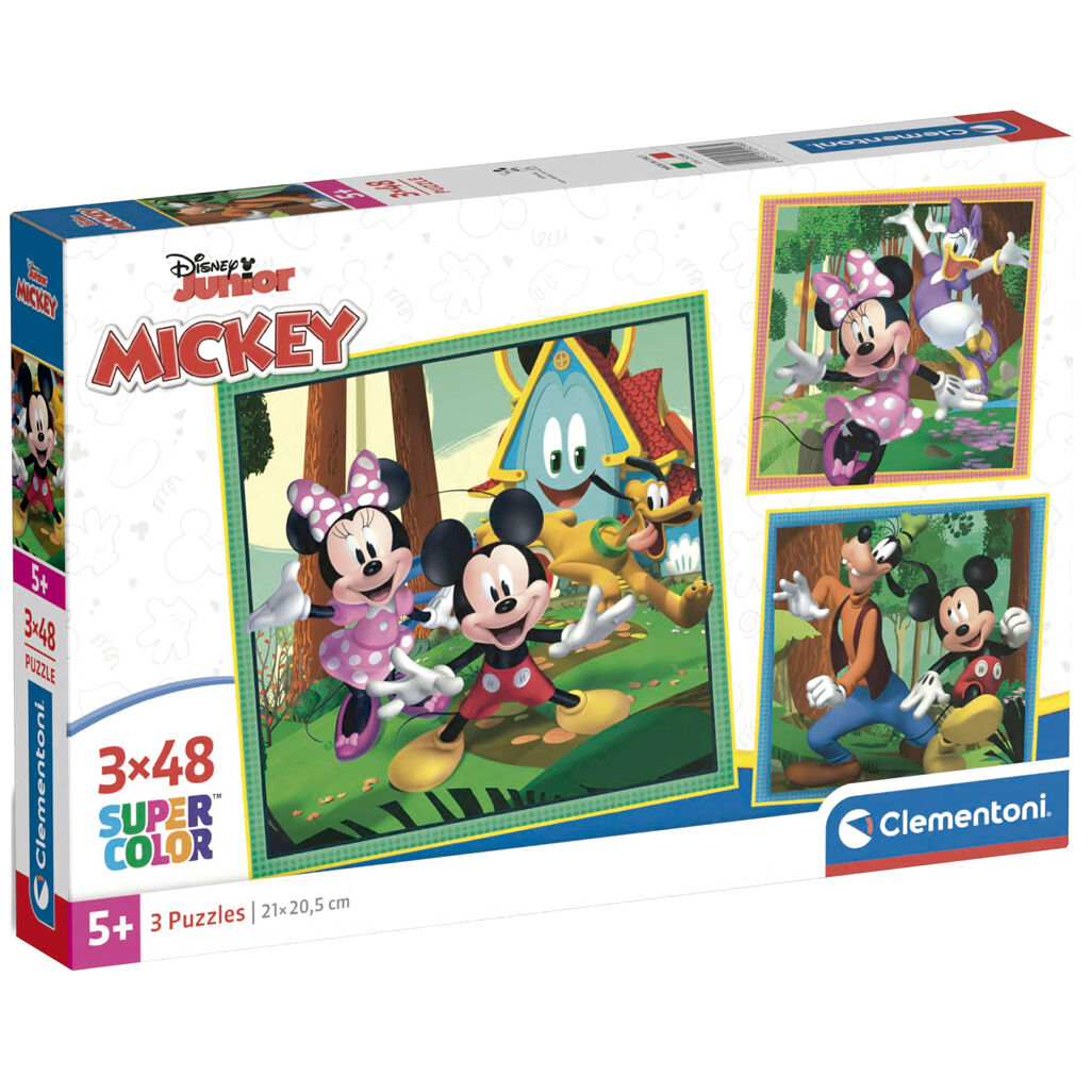 Imagen 1 de Puzzle Mickey Disney 3X48pzs