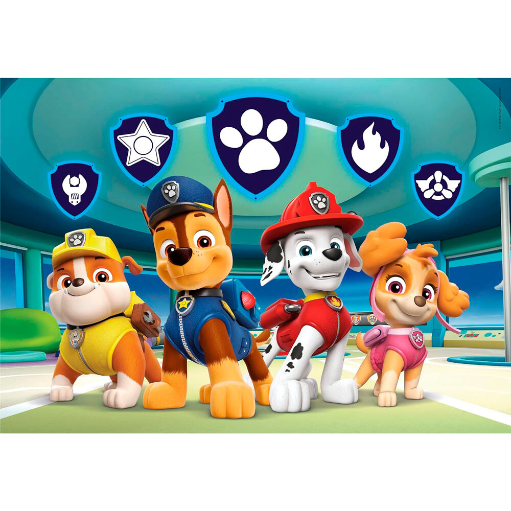 Imagen 2 de Puzzle Glowing Patrulla Canina Paw Patrol 104Pzs