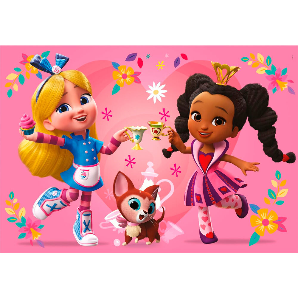 Imagen 2 - Puzzle Alicia Bakery Disney 2X60pzs