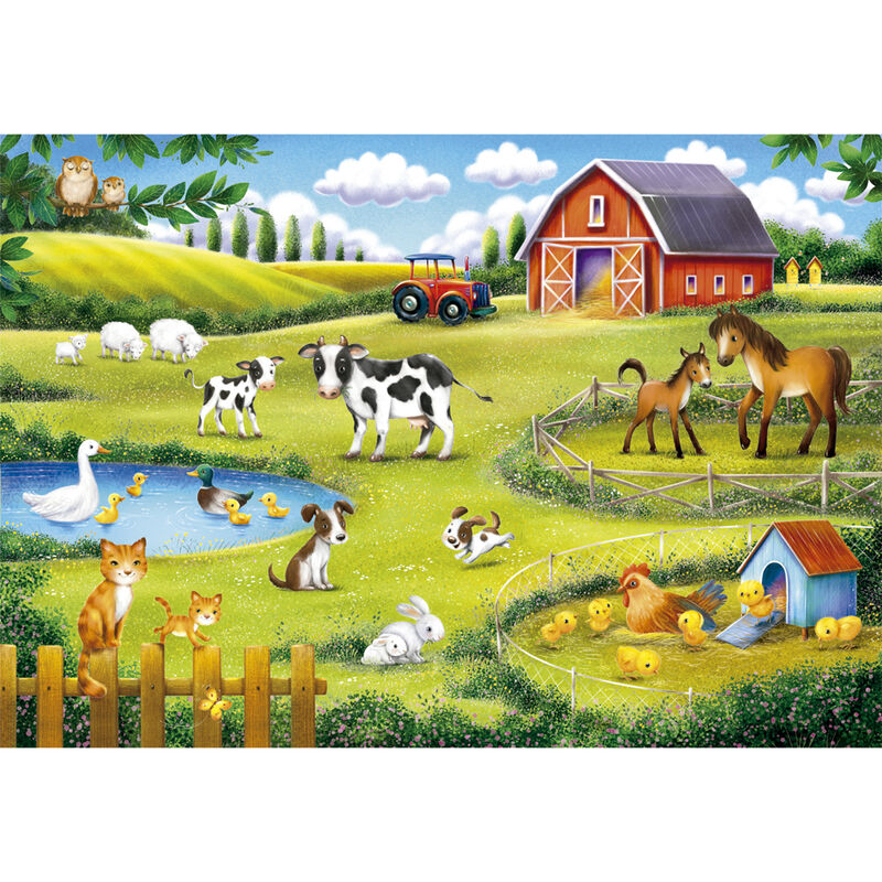 Imagen 2 de Puzzle The Animal Farm 30Pzs