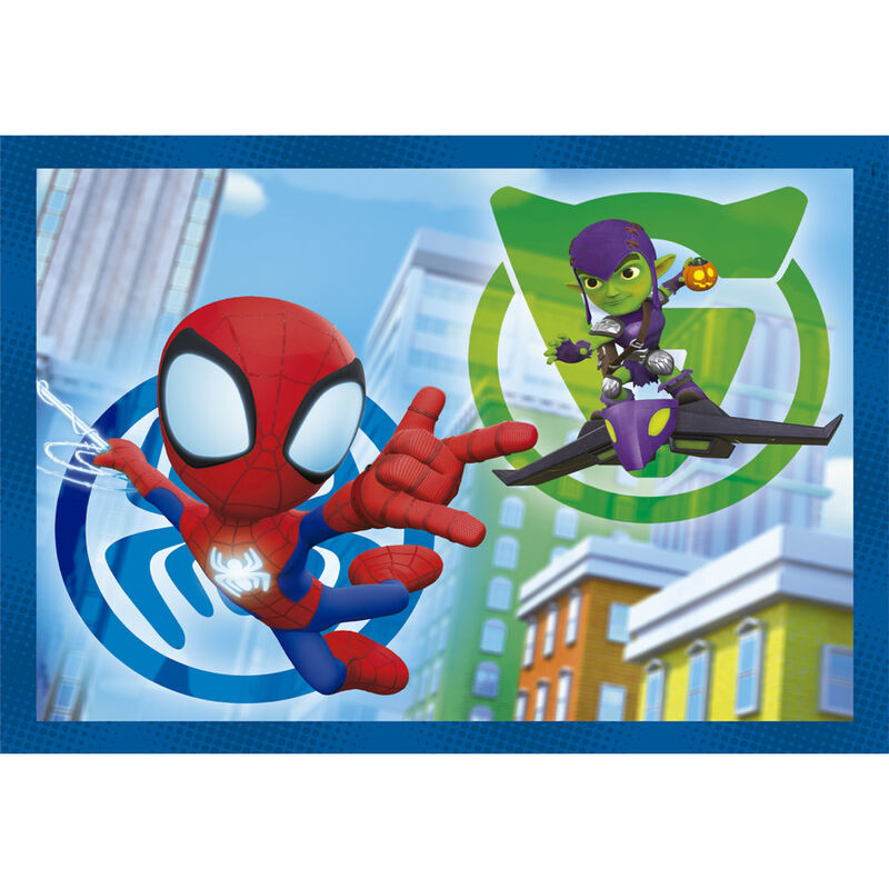 Imagen 2 de Puzzle Spidey And His Amazing Friends Marvel 12-16-20-24Pzs