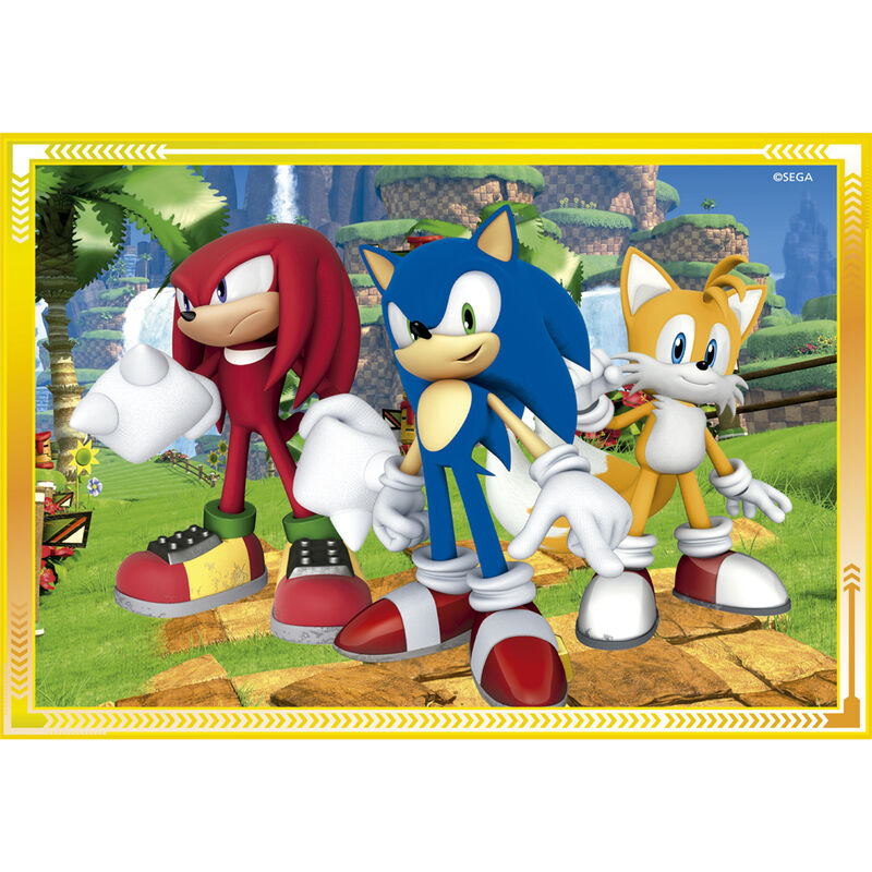 Imagen 2 de Puzzle Sonic The Hedgehog 12-16-20-24Pzs