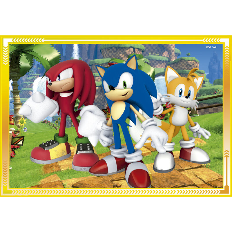 Imagen 2 - Puzzle Sonic The Hedgehog 12-16-20-24Pzs