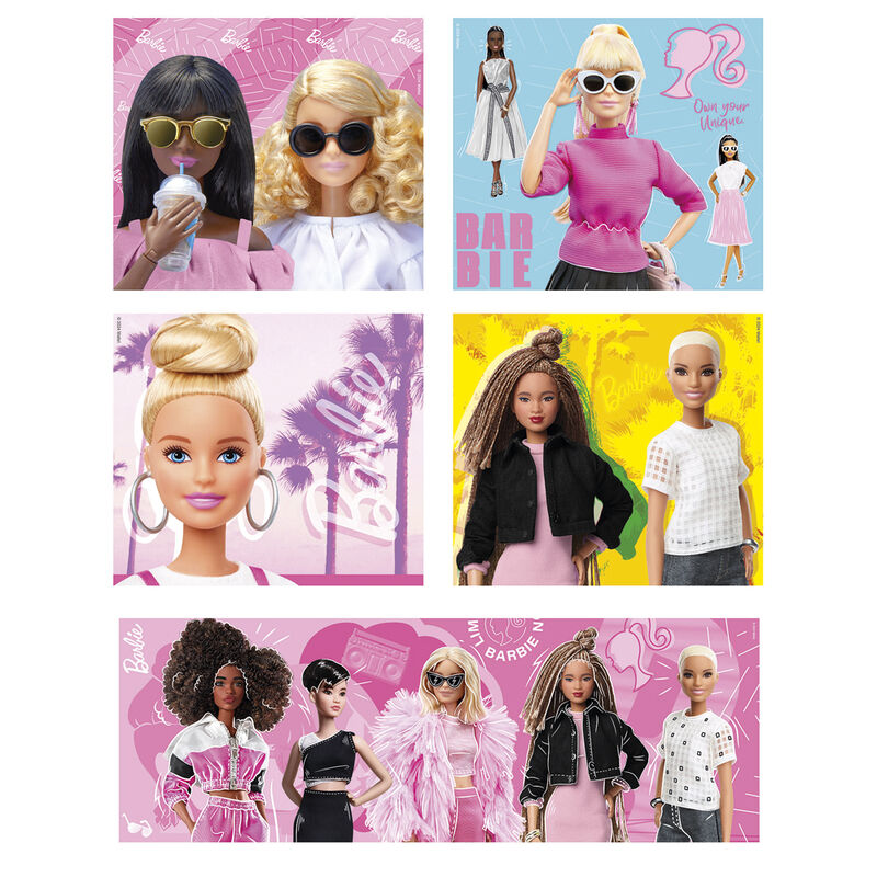 Imagen 2 de Puzzle Barbie 18-30-48-60Pzs