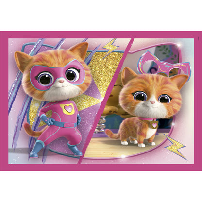 Imagen 2 de Puzzle Superkitties Disney 12-16-20-24Pzs