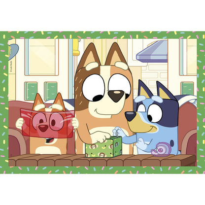 Imagen 2 de Puzzle Bluey 12-16-20-24Pzs