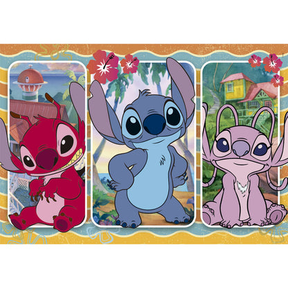 Imagen 2 de Puzzle Maxi Stitch Disney 24Pzs