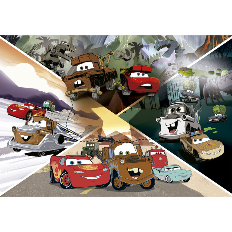 Imagen 2 - Puzzle Maxi Cars Disney 104Pzs