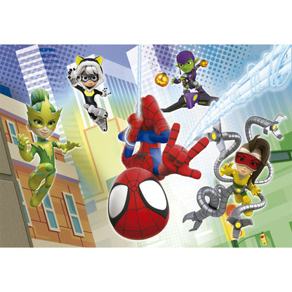 Imagen 2 de Puzzle Spidey And His Amazing Friends Marvel 2X60pzs