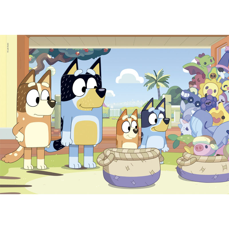 Imagen 2 de Puzzle Bluey 2X20pzs