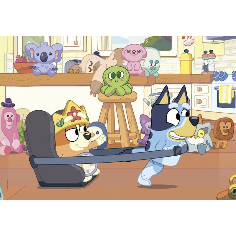 Imagen 2 de Puzzle Bluey 2X60pzs