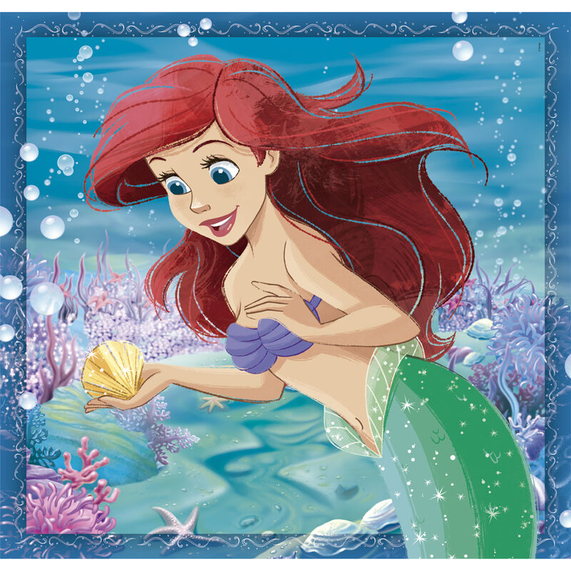 Imagen 2 - Puzzle Princesas Disney 3X48pzs