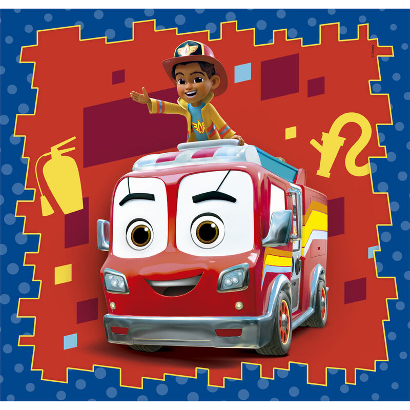 Imagen 2 de Puzzle Firebuds Disney 3X48pzs